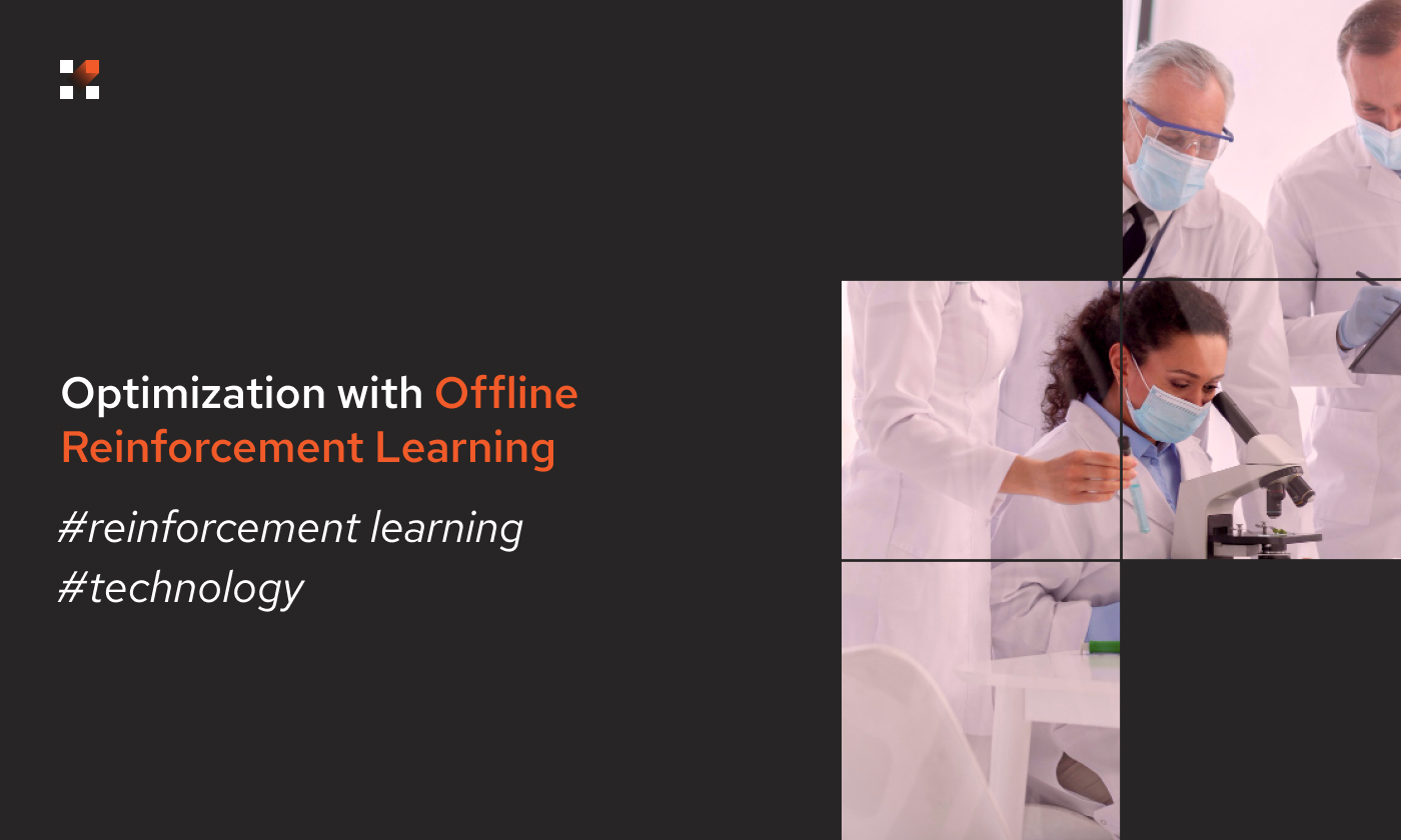 Optimization with Offline Reinforcement Learning