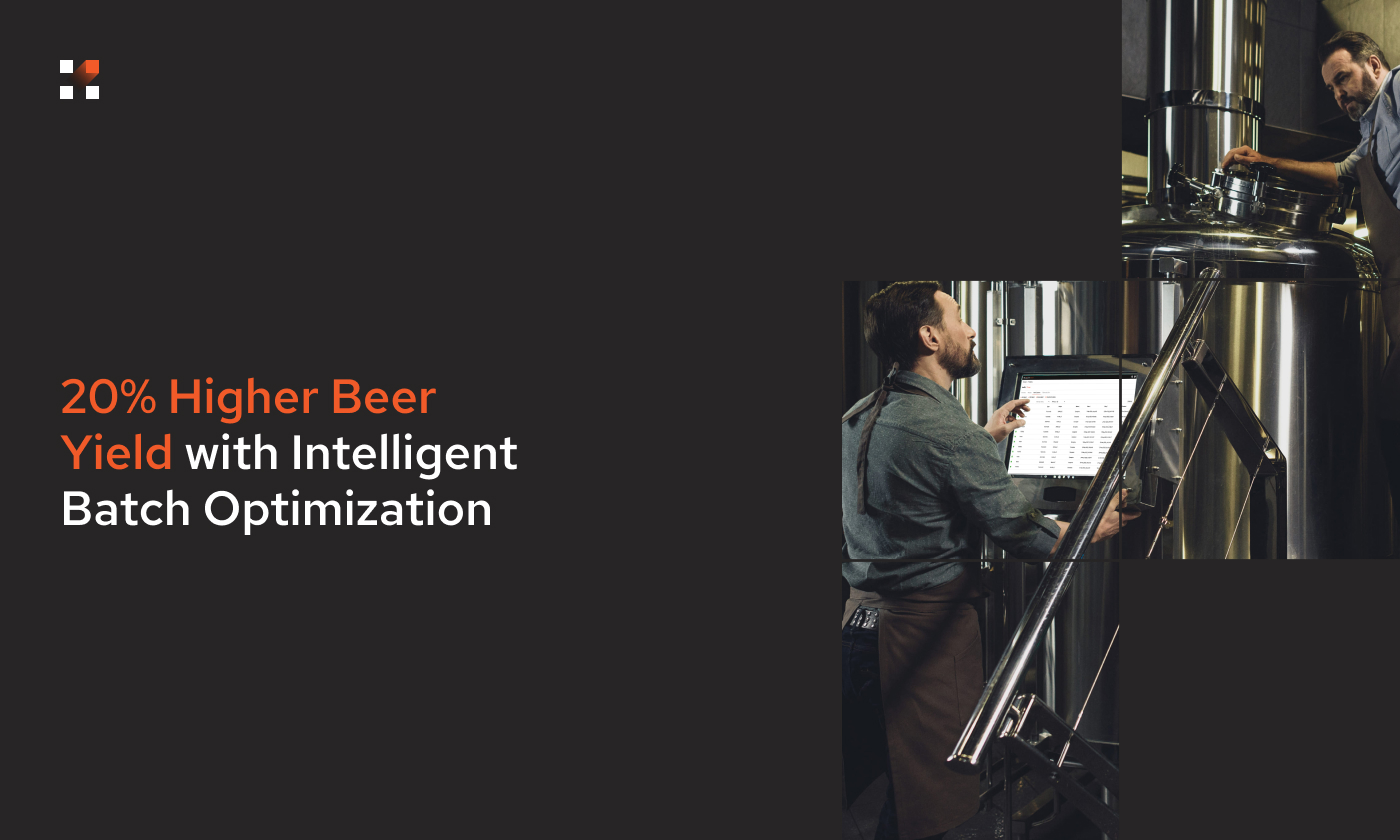 20% Higher Beer Yield with Intelligent Batch Optimization